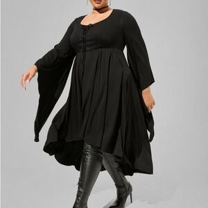 Elegant Black Women's Dress